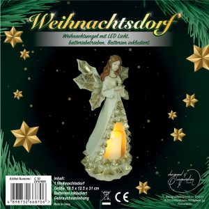 Weihnachtsdorf mit LED