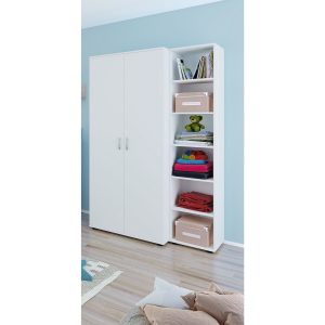 nonjoo. Babyzimmer Lunis hohes Regal mit 6 Fächern