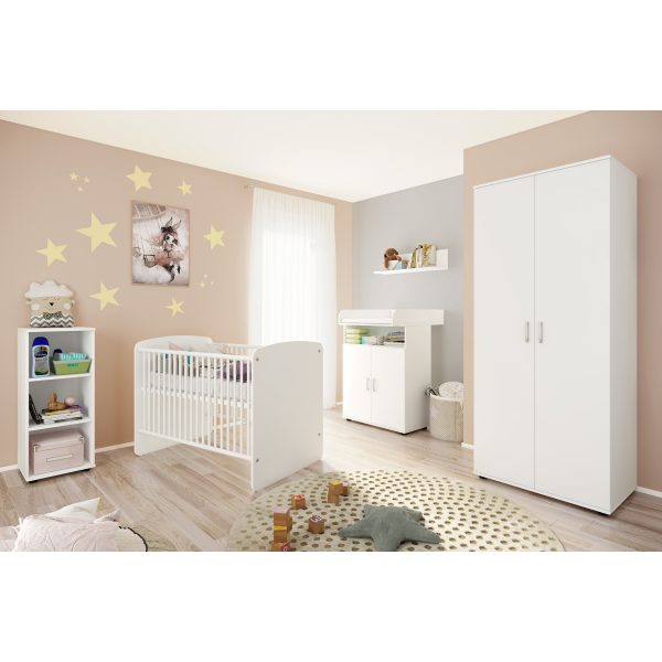 nonjoo. Babyzimmer Lunis Set 4: best. aus Babybett