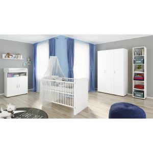 nonjoo. Babyzimmer Lunis Set 9: best. aus Babybett