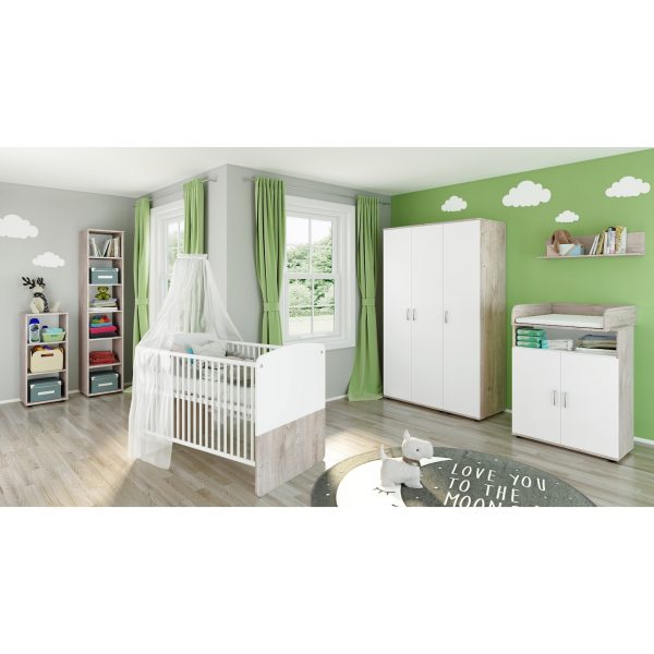 nonjoo. Babyzimmer Lani Set 10: best. aus Babybett