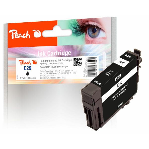 Peach E29 Druckerpatrone bk ersetzt Epson T2981