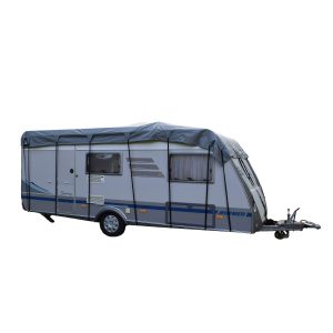 GreenYard® Wohnwagen Schutzdach 550 cm Schutzhülle Wohnmobil Abdeckung Dach Garage