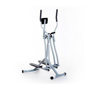 HOMCOM Crosstrainer mit LCD-Display silber