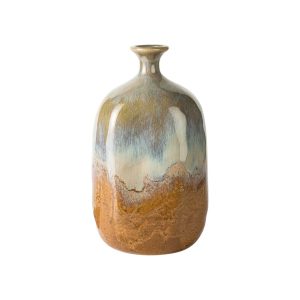 Vase Sensa Braun metallic