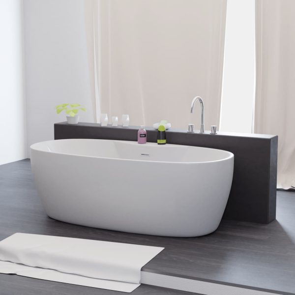 TroniTechnik Freistehende Badewanne Acrylwanne ANAFI