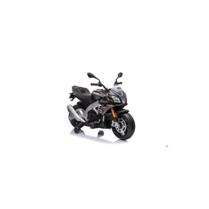 ES-Toys Kinder Elektromotorrad Aprilia Tuono V4 LED-Scheinwerfer Startschlüssel