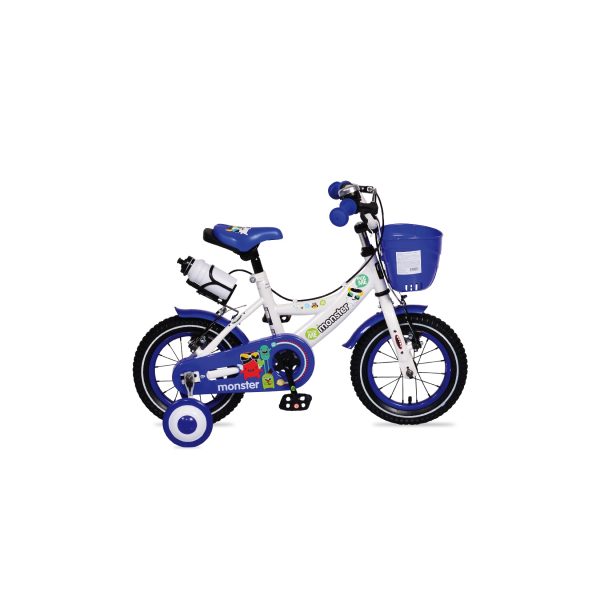 Byox Kinderfahrrad 12 Zoll 1281 blau mit Stützräder