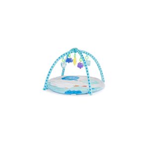 Chipolino Spielbogen Schaf Krabbeldecke mit 5 abnehmbaren Spielzeugen ab Geburt blau