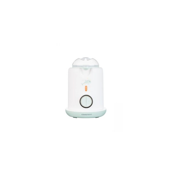 Kikkaboo Sterilisator Warmy 3 in 1 Flaschenwärmer Entsafter Messbecher Deckel weiß