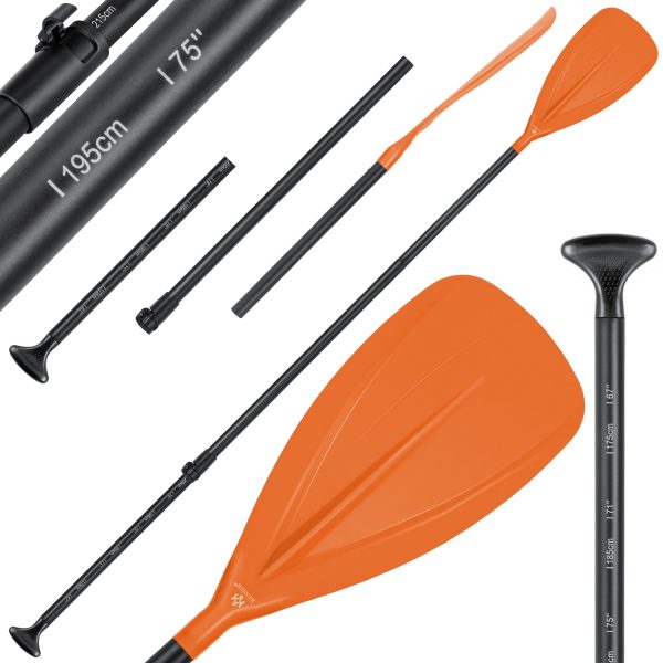 KESSER® Paddle - 3-teilig für Kayak SUP Stand-Up Paddling Board Stechpaddel