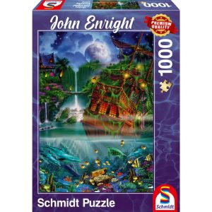 Schmidt Spiele Puzzle Versunkener Schatz 1000 Teile