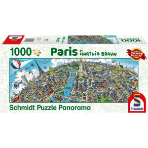 Schmidt Spiele Puzzle Stadtbild Paris 1000 Teile