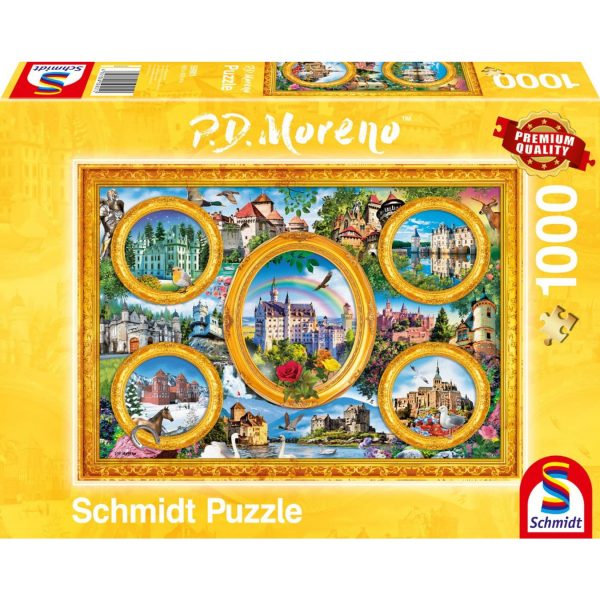 Schmidt Spiele Puzzle Schlösser 1000 Teile