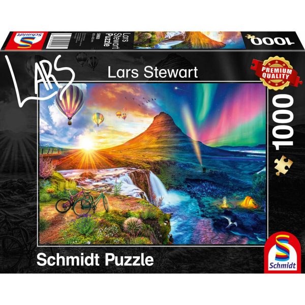 Schmidt Spiele Puzzle Island Night and Day 1000 Teile