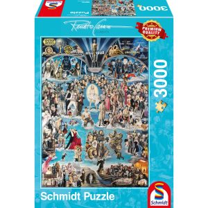 Schmidt Spiele Puzzle Hollywood XXL 3000 Teile
