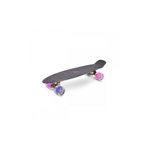 Byox Kinder Skateboard Graffiti 22" Aluminium Achse 85A PU Rollen ABEC 7 Lager pink