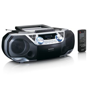 Lenco SCD-120SI Tragbarer Radio-CD-Player