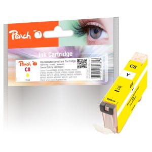 Peach C8Y Druckerpatrone XL ye ersetzt Canon CLI-8Y