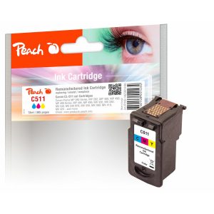 Peach C511C Druckkopf col ersetzt Canon CL-511C