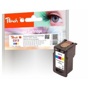 Peach C513C Druckkopf XL col ersetzt Canon CL-513C