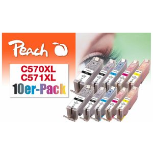 Peach 10er-Pack Tintenpatronen