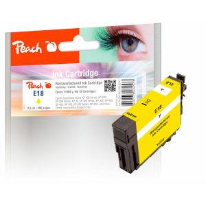 Peach E18y Druckerpatrone ye ersetzt Epson No. 18 y