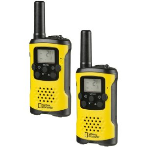 NATIONAL GEOGRAPHIC Walkie-Talkies mit hoher Reichweite bis zu 6 km und Frei-Hand-Funktion