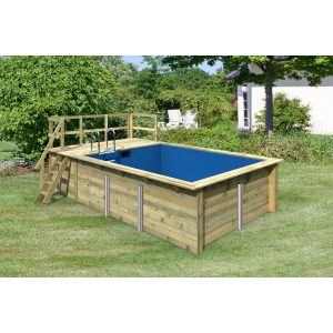 Karibu   Rechteckiger Massivholz Pool 308