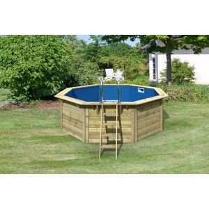 Karibu Pool "Netto 1" SET kdi mit Innenhülle blau