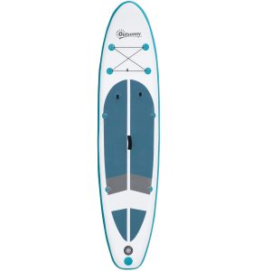 Outsunny Paddleboard mit rutschfestem Belag bunt 320L x 76B x 15H cm   surfboard mit paddel stand up board aufblasbares surfbrett