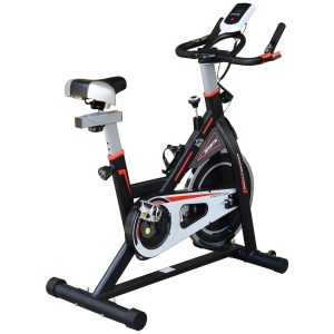 HOMCOM Heimtrainer mit LCD Bildschirm schwarz 103L x 48B x 115H cm   heimtrainer fahrrad  fitness bike  hometrainer fahrrad  heimtrainer