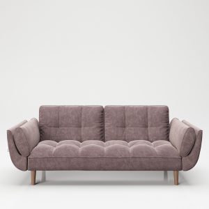 PLAYBOY - Sofa "SCARLETT" gepolsterte Couch mit Bettfunktion