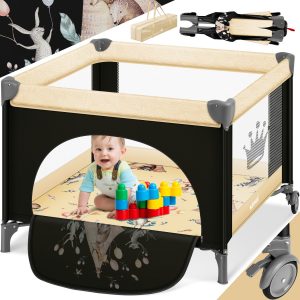 KIDIZ® Baby Laufstall faltbar Kinderbett