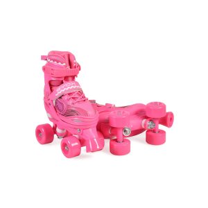 Byox Rollschuhe Firefly pink Größe L (38 x 41) PVC-Rollen Licht 608ZB Lager