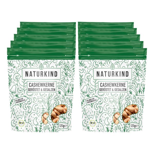 NATURKIND Bio Cashewkerne 125 g