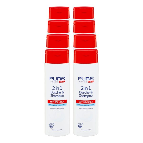 Pure & Basic 2in1 Dusche & Shampoo 300 ml