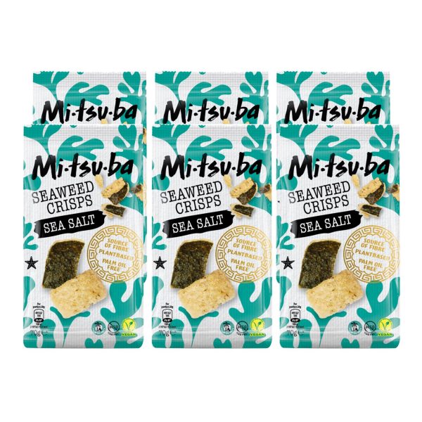 Mitsuba Seaweed Crisps Sea Salt 70g