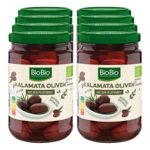 BioBio Kalamata Oliven mit Stein 160 g