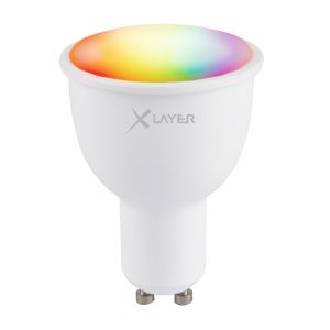 LED Leuchtmittel XLayer Smart Echo GU10 4.5W 380lm Warmweiß