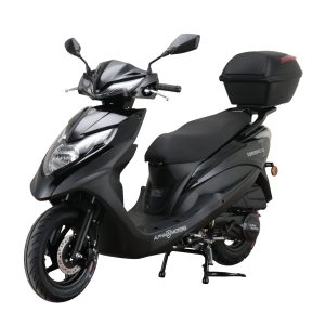 Alpha Motors Motorroller Topdrive 125 ccm 85 km/h EURO 5 schwarz inkl. Topcase