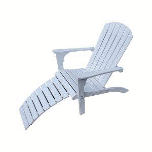 Promadino Deckchair mit Fußablage