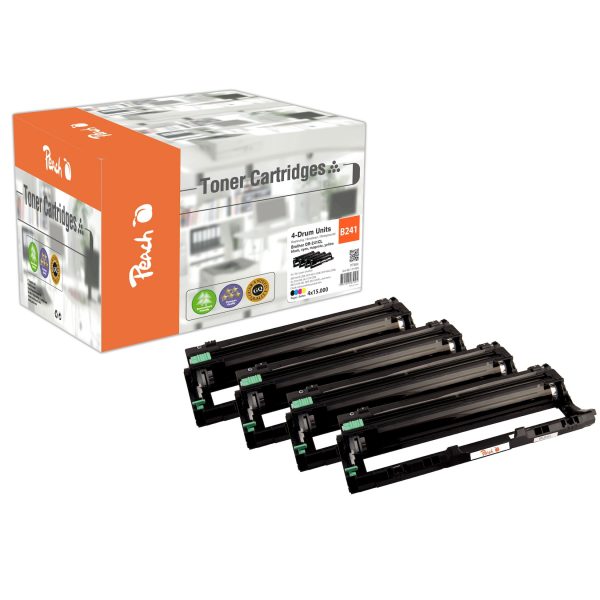 Peach B241CL Trommeleinheiten ersetzt Brother DR-241CL für z.B. Brother DCP -9020 CDW