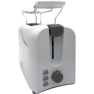 elta Cool Touch 2-Scheiben Toaster Brötchenaufsatz Toast Toastautomat auftauen