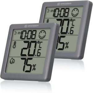 BRESSER Climate Smile Thermo- / Hygrometer 2er-Set