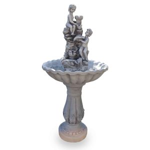 Gartenbrunnen Figurenbrunnen Wasserspiel FoFiglioletti 106 cm 10902