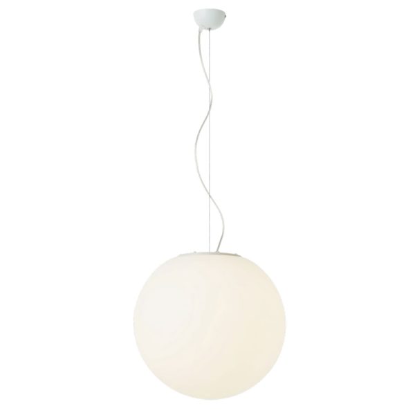 Kugelleuchte Hängeleuchte GlowOrb P45 white 45cm Ø IP44 E27 10619