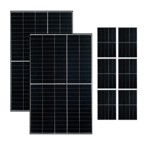 RISEN Solarpanel RSM40-8-410M 8er Set 3280 Watt - Balkonkraftwerk Solarmodul je 410 W - Verkauf nur an Endverbraucher