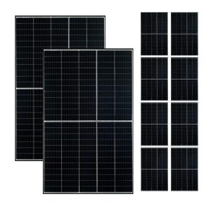 RISEN Solarpanel RSM40-8-410M 10er Set 4100 Watt - Balkonkraftwerk Solarmodul je 410 W - Verkauf nur an Endverbraucher