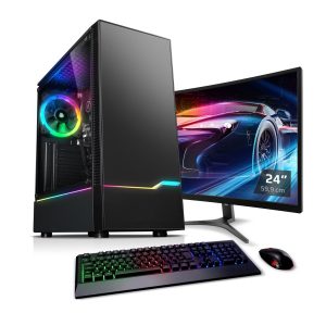 PC Set Gaming mit TFT Speed IV AMD Ryzen 5 4500